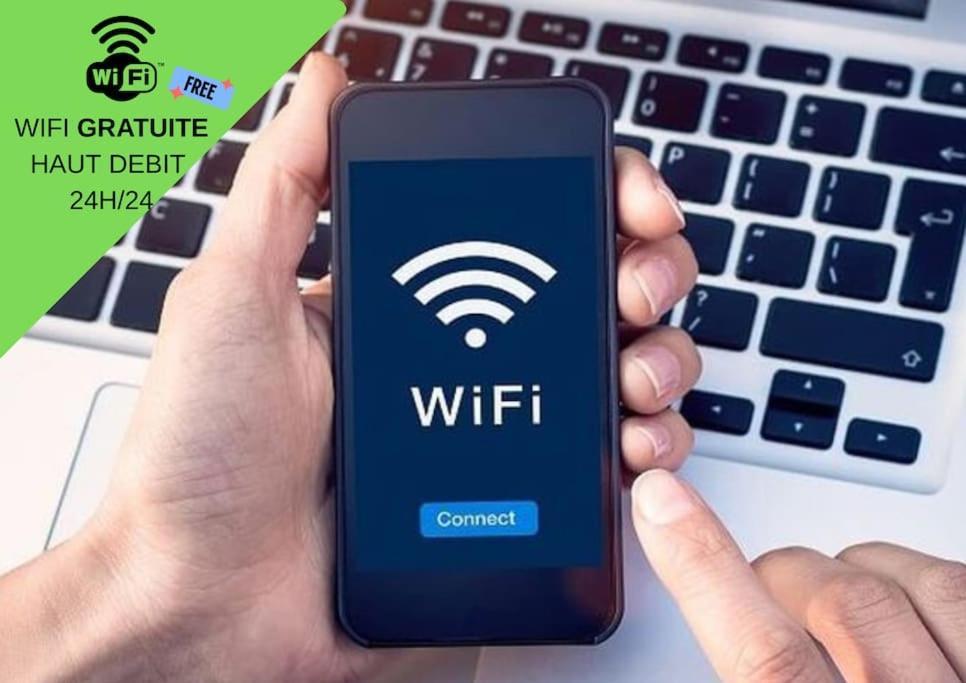 Super Studio Tout Equipe Wifi 2Pers Saint-Quentin  Ngoại thất bức ảnh